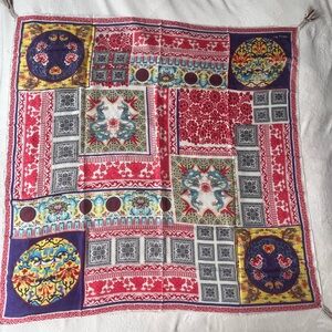 Johnny Was silk scarf